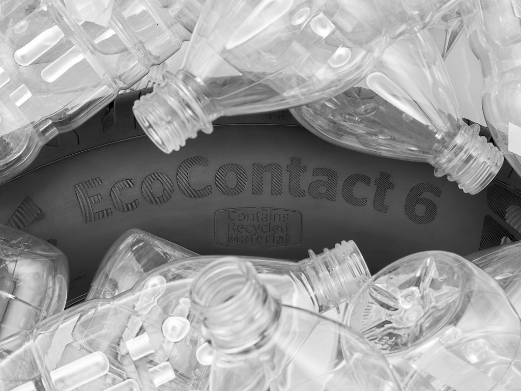 Continental ContRe.Tex PET riciclato pneumatici industriagomma